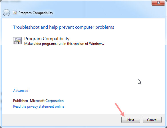 How to Run your Older Programs in Windows 7